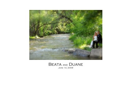 Beata and Duane June 14, 2009 book cover