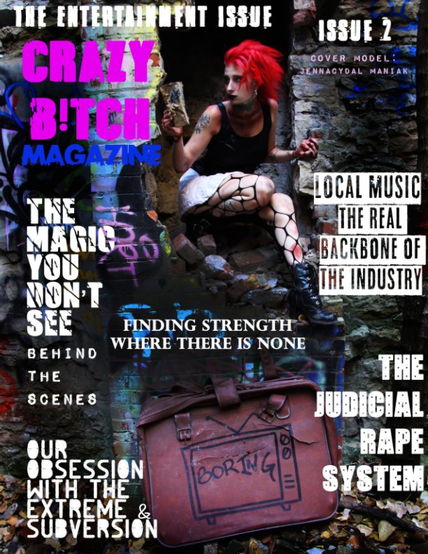 View Crazy B!tch Magazine ISSUE 2 by Belladonna's Cupboard, Rachel Boese, Elizabeth Quall