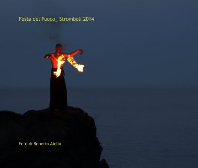 Festa del Fuoco_ Stromboli 2014 book cover