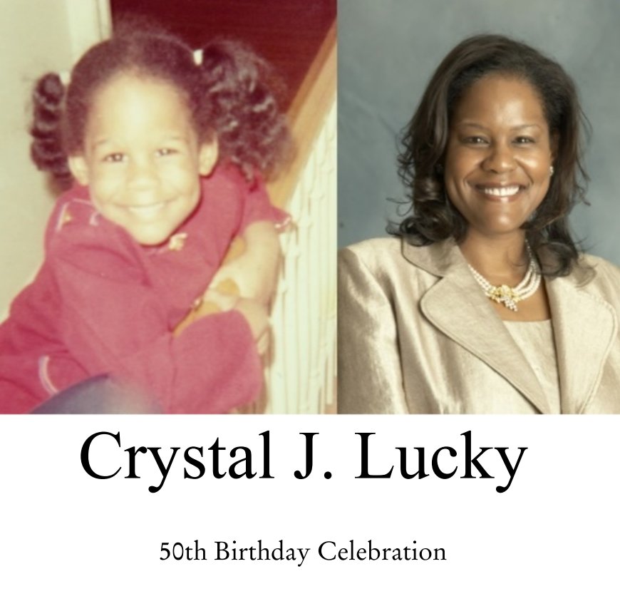 Crystal J. Lucky nach 50th Birthday Celebration anzeigen