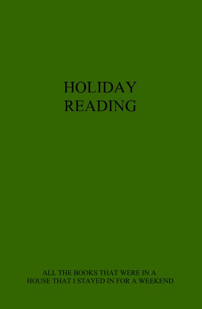 View HOLIDAY READING by Guy Bigland