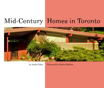 Mid-Century Homes - 13x11" hardcover book cover