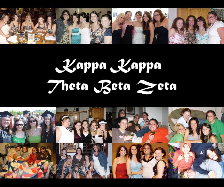 Uil Mislukking Sicilië Kappa Kappa Theta Beta Zeta by bugspear | Blurb Books