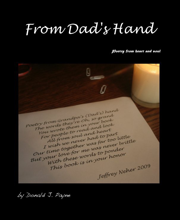 View From Dad's Hand by Donald J. Payne