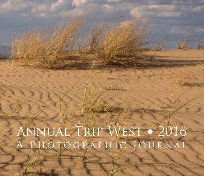 Annual Trip West • 2016 book cover