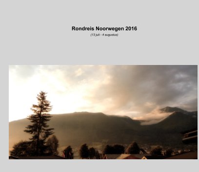 Noorwegen 2016 book cover