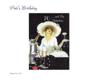 Pati's Birthday book cover