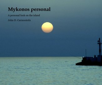 Mykonos personal book cover