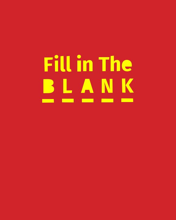 View Fill In the Blank by Hallie Mitchell