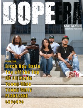 Dope Era Magazine Fall 2016 book cover