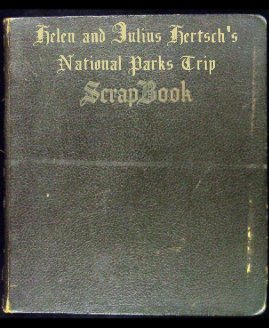 Helen and Julius Hertsch's National Parks Trip book cover