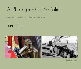 A Photographic Portfolio book cover