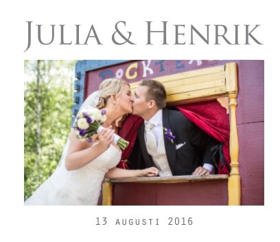 Julia & Henrik book cover