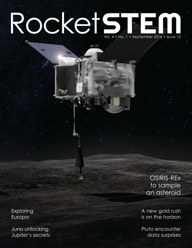 View RocketSTEM Magazine #13 - September 2016 by RocketSTEM Media Foundation