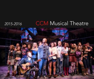 CCM Musical Theatre 2015-2016 book cover
