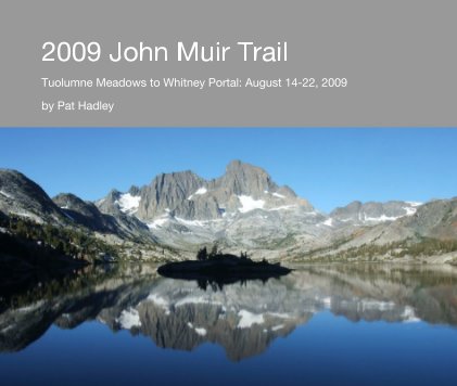 2009 John Muir Trail book cover