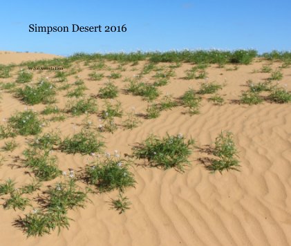 Simpson Desert 2016 book cover