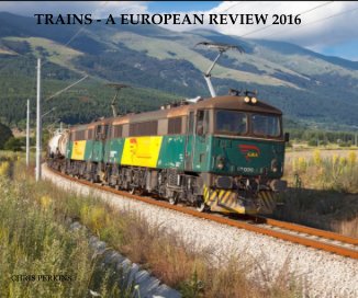 TRAINS - A EUROPEAN REVIEW 2016 book cover