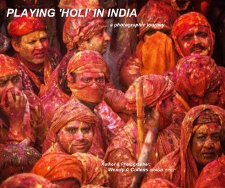 PLAYING 'HOLI' IN INDIA book cover