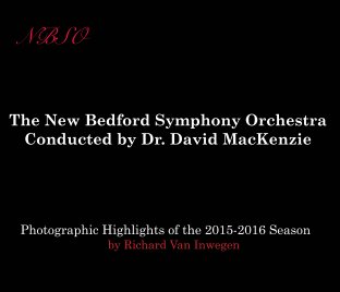 NBSO Photographic Highlights 2015-2016 book cover