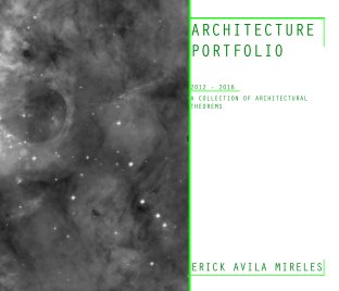 ARCHITECTURE PORTFOLIO book cover