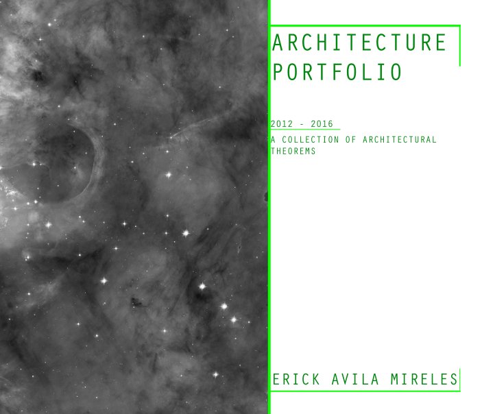 Ver ARCHITECTURE PORTFOLIO por Erick Avila Mireles