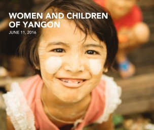 Women and Children of Yangon, Myanmar book cover