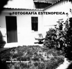 FOTOGRAFÍA ESTENOPEICA book cover