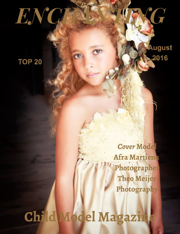 TOP 20 Child Models August 2016 by Elizabeth A. Bonnette | Blurb Books
