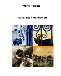 Aguarelas / Watercolors book cover