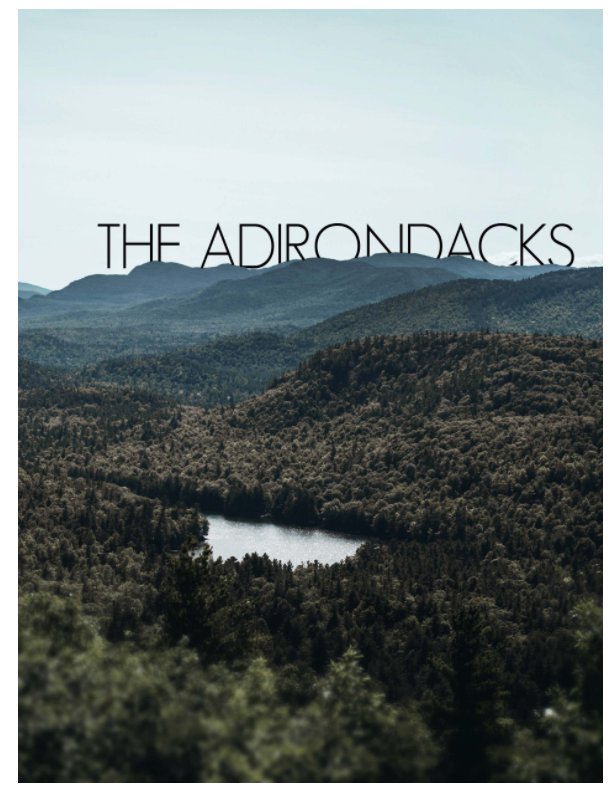 View Adirondacks by Emma Anger