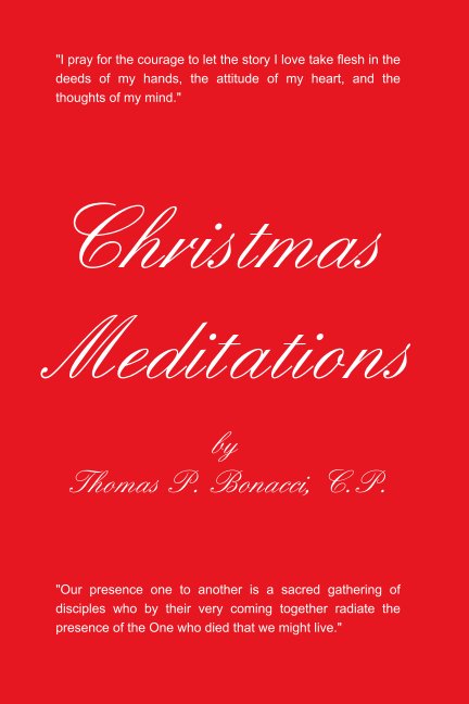 View Christmas Meditations by Thomas P. Bonacci, CP