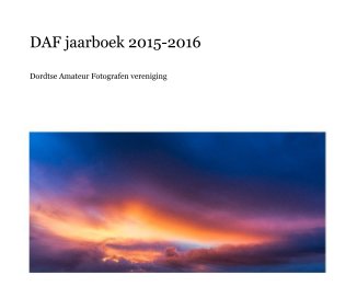 DAF jaarboek 2015-2016 book cover