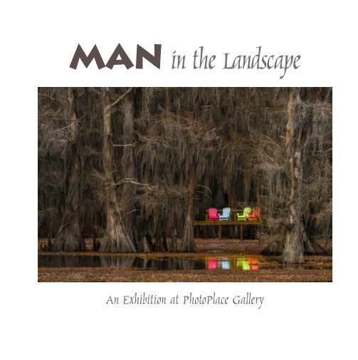 View Man in the Landscape, Hardcover Imagewrap by PhotoPlace Gallery