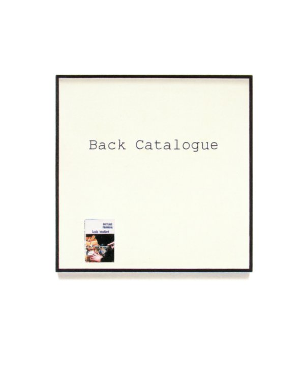 View Back Catalogue by Ross Hansen