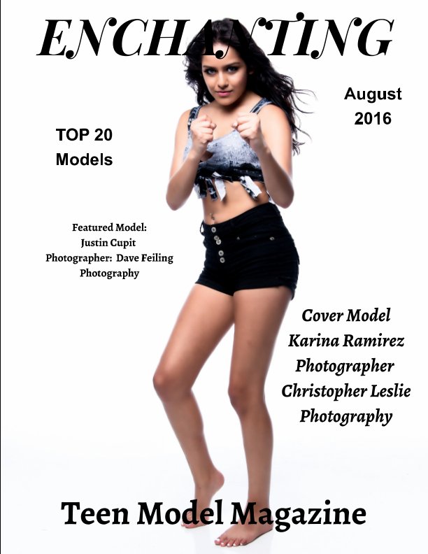 Visualizza Teen TOP 20 Models  August 2016 di Elizabeth A. Bonnette