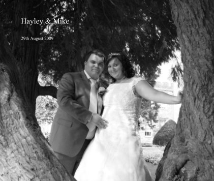 Hayley & Mike 29th August 2009 book cover