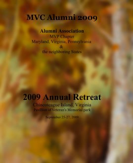 MVC Alumni 2009 Alumni Association MVP Chapter Maryland, Virginia, Pennsylvania & the neighboring States book cover