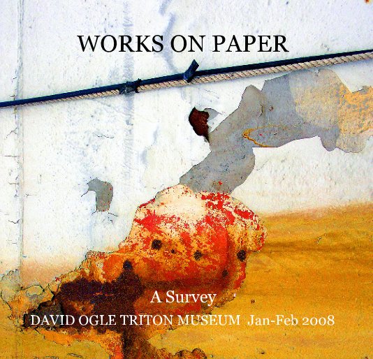 WORKS ON PAPER nach DAVID OGLE TRITON MUSEUM  Jan-Feb 2008 anzeigen