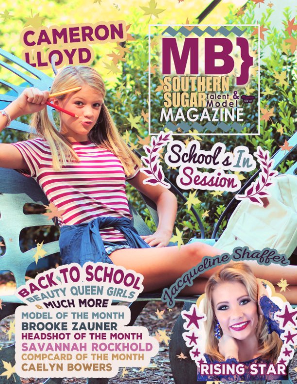 Visualizza MB} Southern Sugar Talent & Model Magazine [September 2016] di Michele B. and Skylar L.