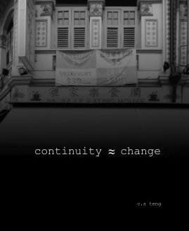 continuity ~ change book cover