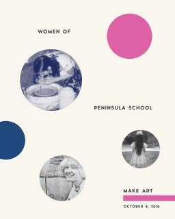 Women of Peninsula School Make Art book cover