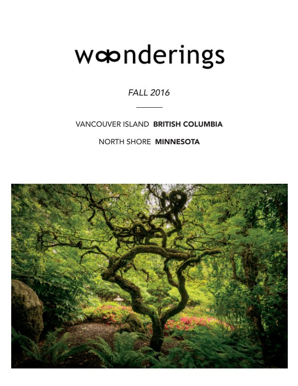 Ver W∞nderings - Issue 1 - Fall 2016 por David Ryan Taylor
