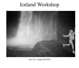 Iceland Photo Workshop book cover