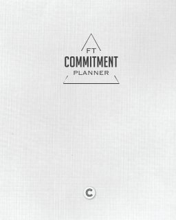 Commitment Planner book cover