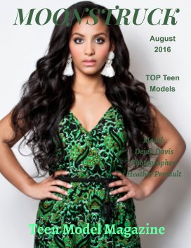 Moonstruck TOP Teen Models August 2016 book cover