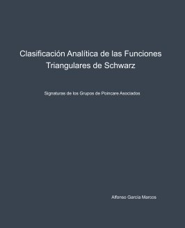 Clasificación  Analítica  de  las  Funciones Triangulares de Schwarz book cover