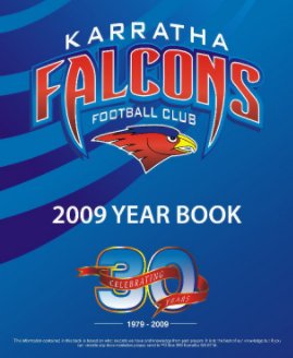 Karratha Falcons Football Club Year Book book cover