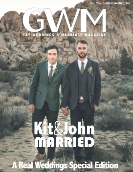 Gay Weddings and Marriage Magazine Fall 2016 book cover