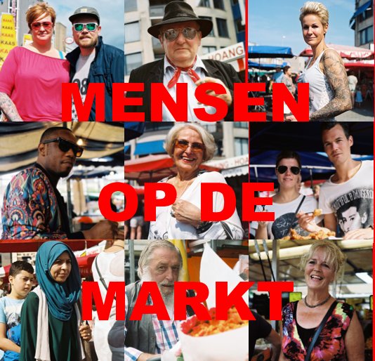 View Mensen op de markt by Albert Vondeling